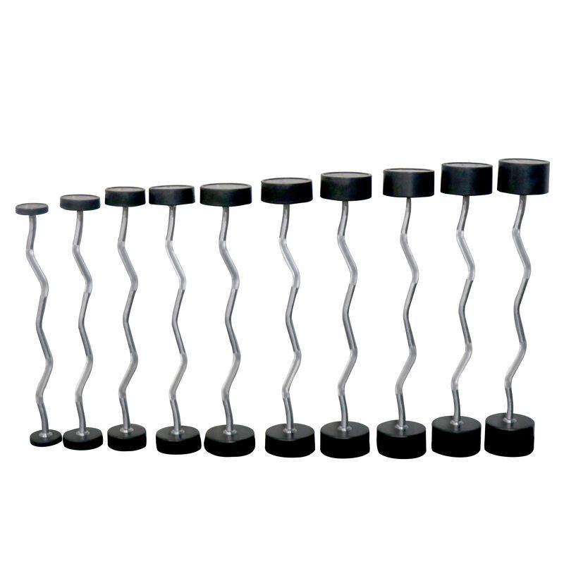 Titan 20-110 Fixed EZ Curl Barbells