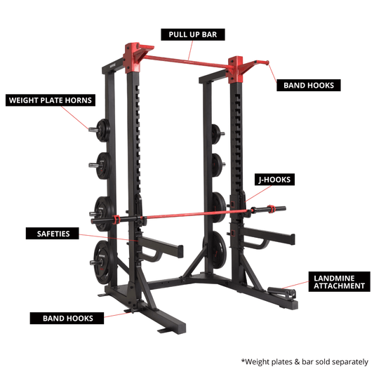 Inspire UCHR Ultimate Commercial Half Rack