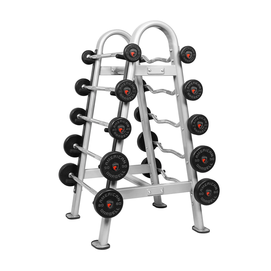 American Barbell Fixed Barbell Rack (Holds 10) - CLOSEOUT