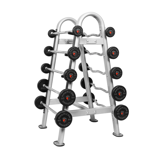 American Barbell Fixed Barbell Rack (Holds 10) - CLOSEOUT
