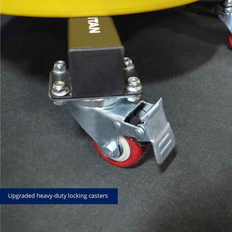 Titan Vertical Weight Plate Storage with Wheels