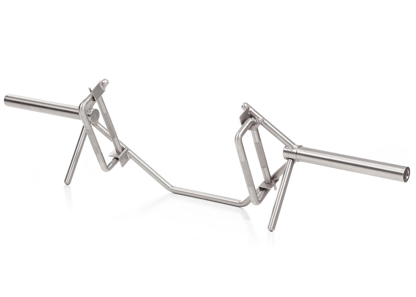 Hampton Fitness Olympic Multi-Hex Dead Lift/Shrug Bar w/ Hi-Lo Grips (open end)