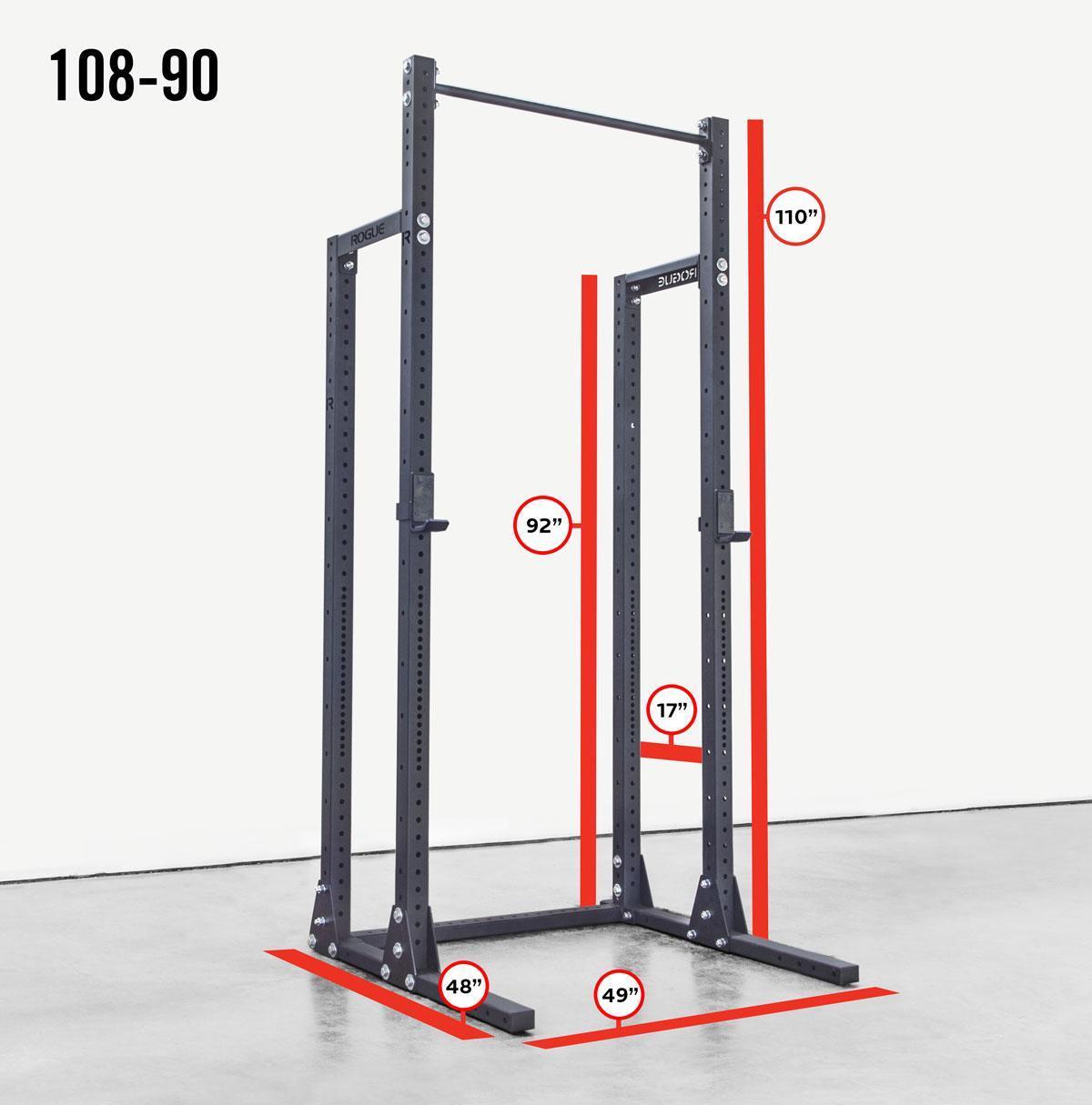 Rogue HR 2 Half Rack Total Fitness USA