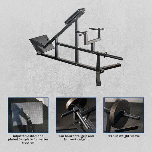 Titan Chest Supported T-Bar Row Machine