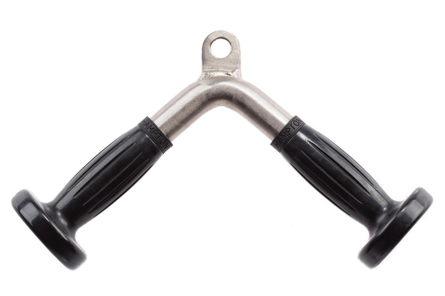 Hampton Fitness Triceps Press-Down Chrome Bar w/ Urethane Ergo Grips