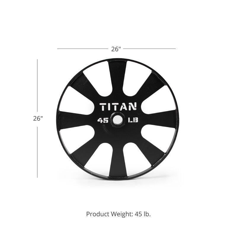Titan Wagon Wheel Pulling Blocks Pair