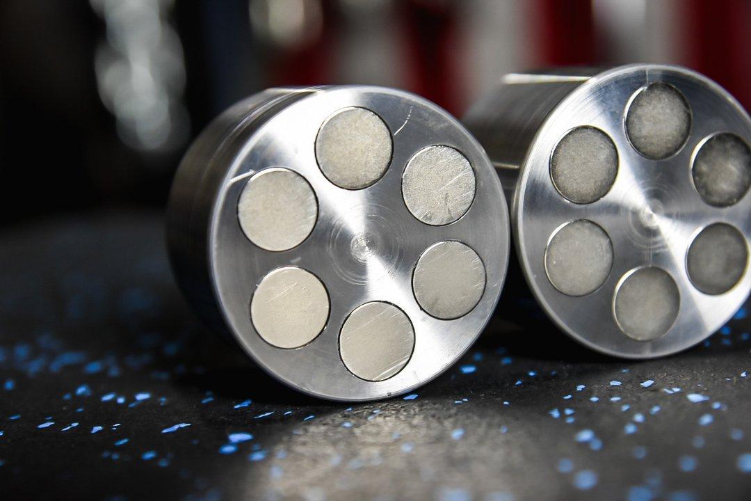 Bare Steel 10mm Micro Stack Weight Pin