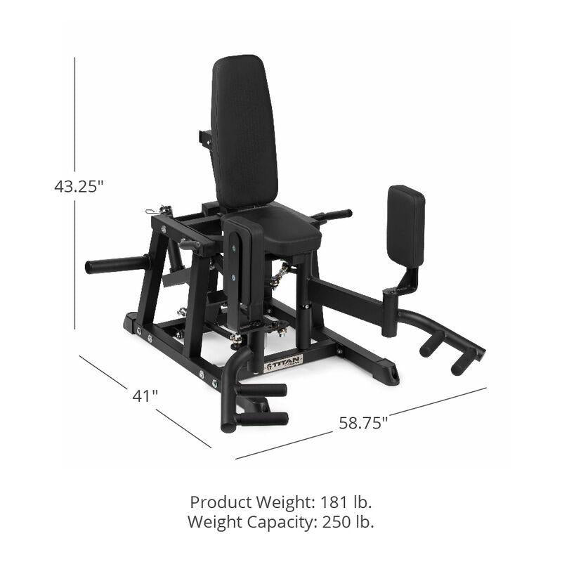 Titan Plate Loaded Hip Abductor and Adductor