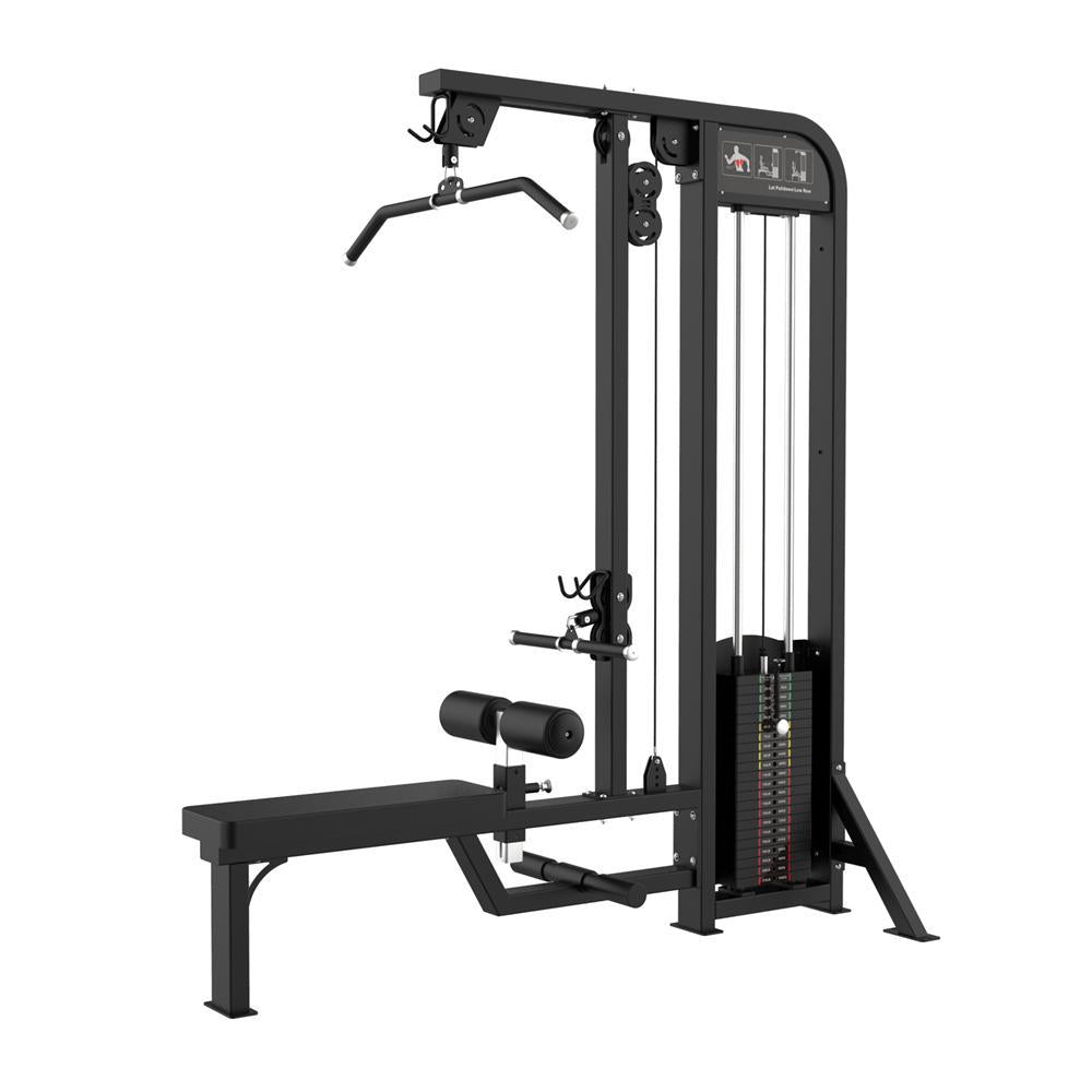 Muscle D Excel Lat Pulldown / Low Row Combo (Selectorized) - CLOSEOUT