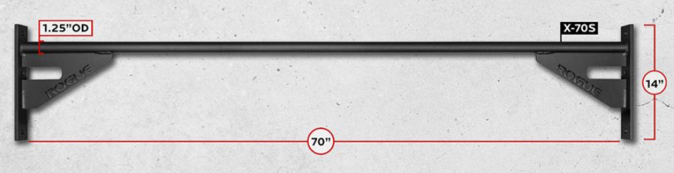 Rogue X-70S Crossmember (Skinny)