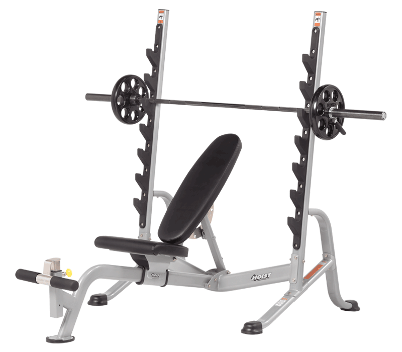 HOIST HF-5170 7 POSITION F.I.D. OLYMPIC BENCH