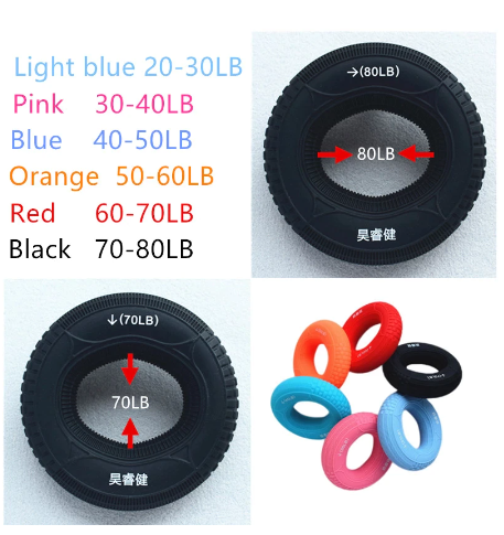 Donut Grips ( Blue, Pink, Teal, Orange, Red, Black)