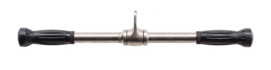 Hampton Fitness 20" Chrome Straight Bar w/ Urethane Ergo Grips