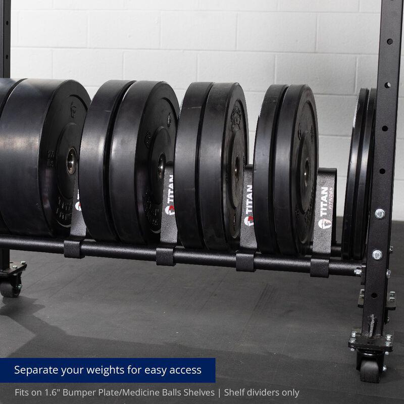 Titan 4 Pack Mass Storage Shelf Dividers