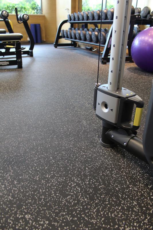 Muscle D Rolled Rubber Flooring