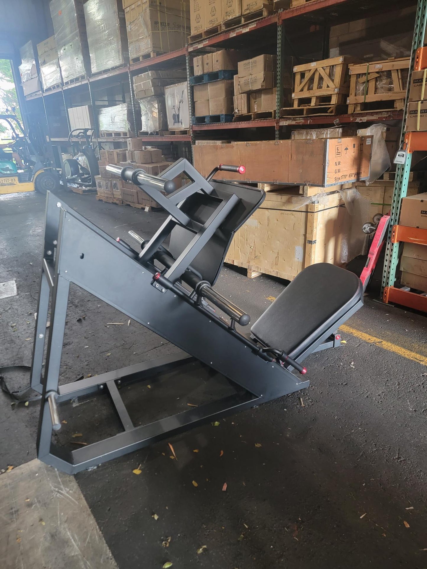 Muscle D Excel Linear Leg Press Machine (Plate Loaded)