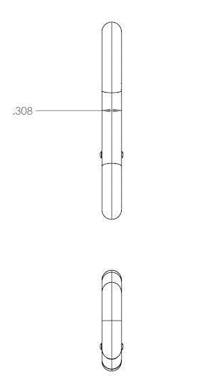 8mm Stainless Steel Snap Hook