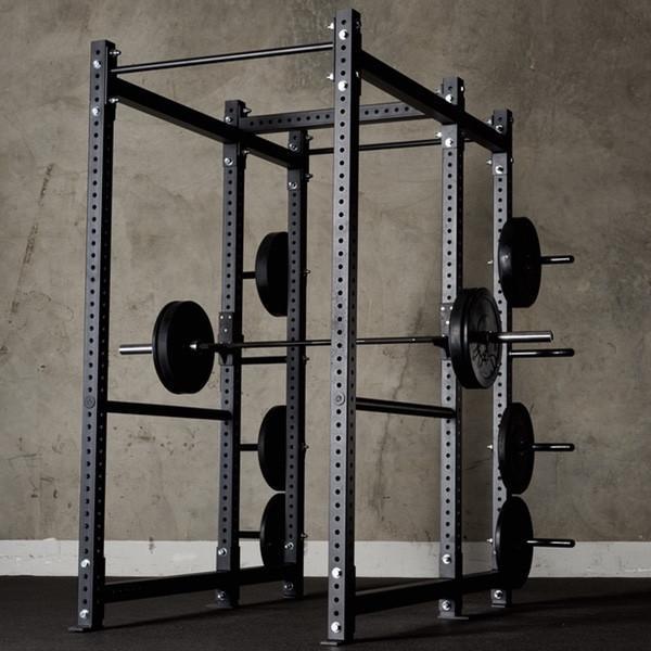 American Barbell Power Rack w/ Storage Extension and Safety Spotter St –  Total Fitness USA