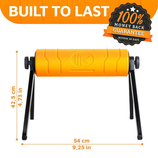 HighRoller Stationary Foam Roller (Black)