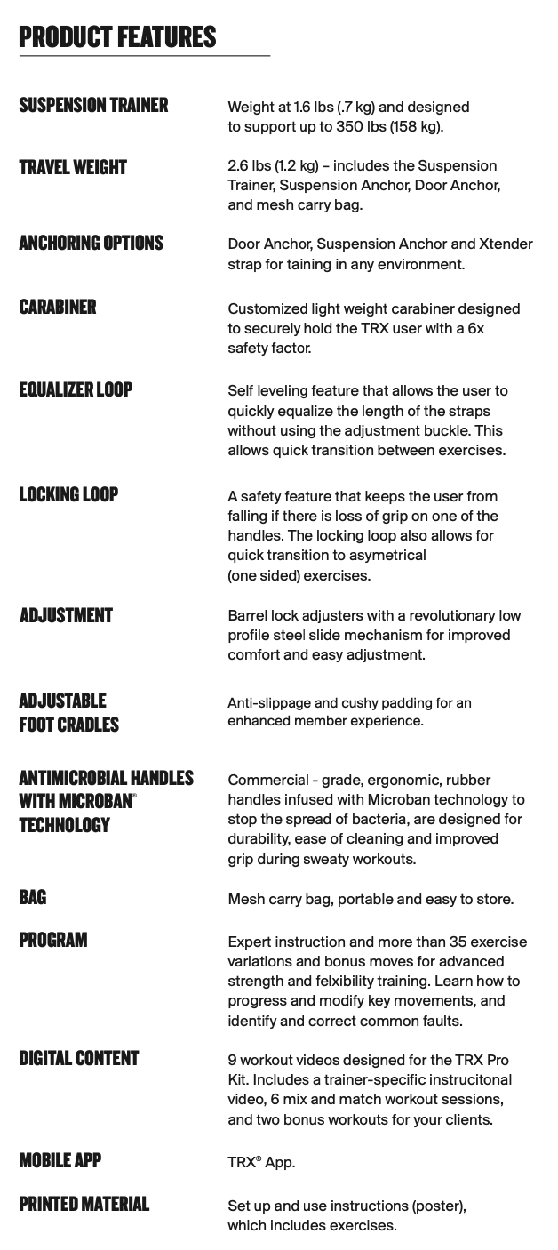 TRX Pro4