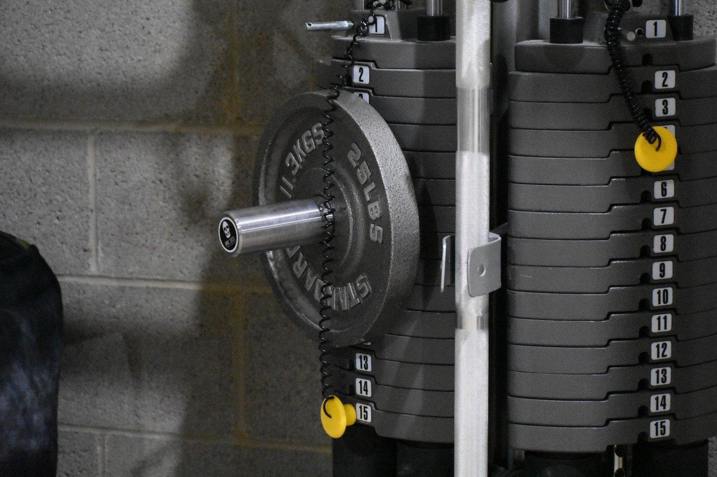 Bare Steel 10mm Stacked Weight Pin