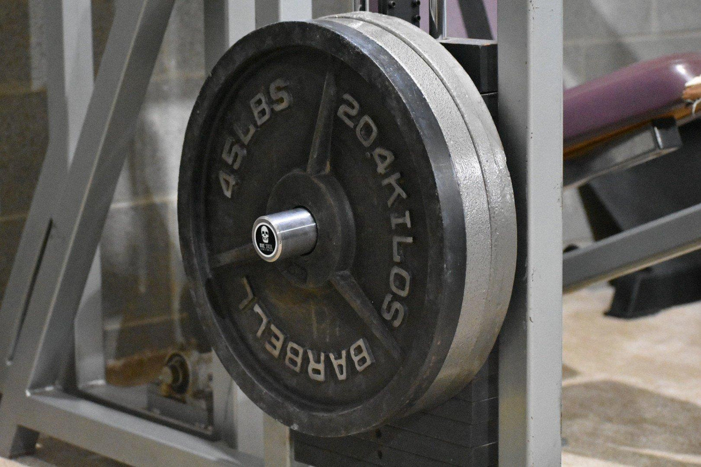 Bare Steel 10mm Stacked Weight Pin