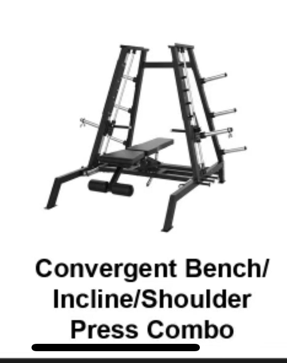 Muscle D Convergent Bench/Incline/Shoulder Press Combo