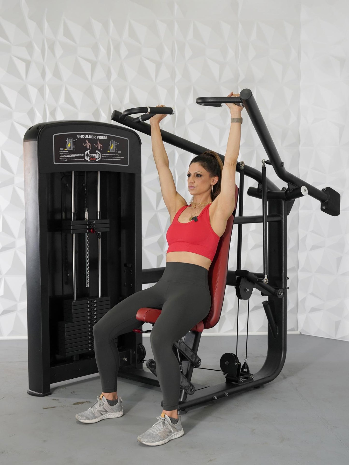 Muscle D Elite Selectorized Shoulder Press