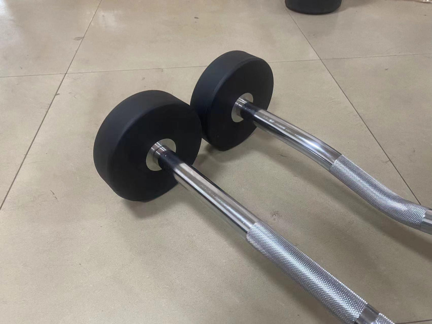 Muscle D Barbell Set with Racks