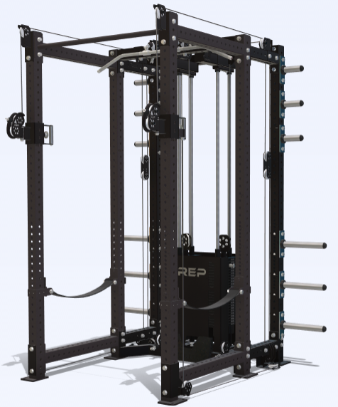 REP Fitness Ares 4000 with 6 Post Power Rack