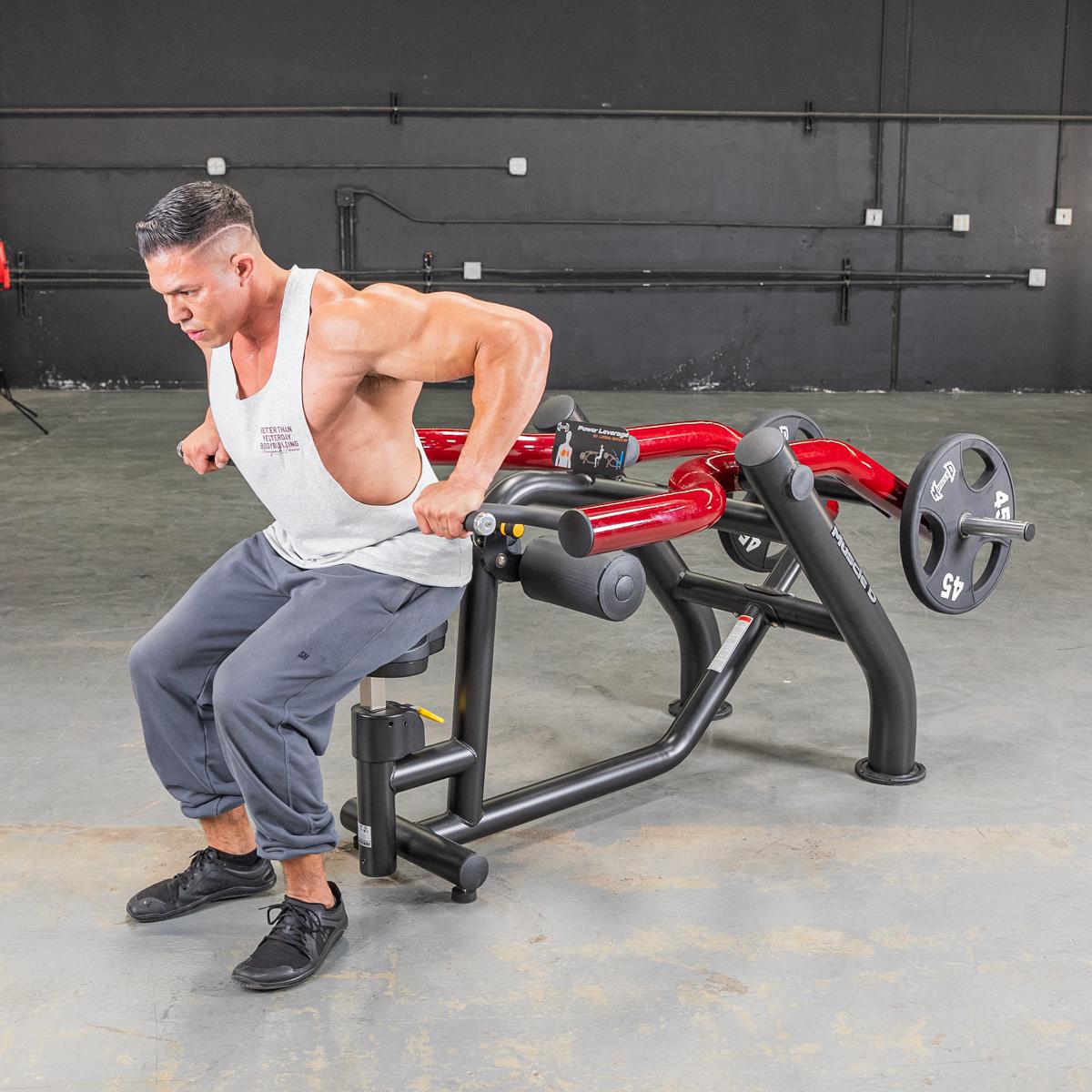 Muscle D Power Leverage V2 Seated Dip / Dip Press