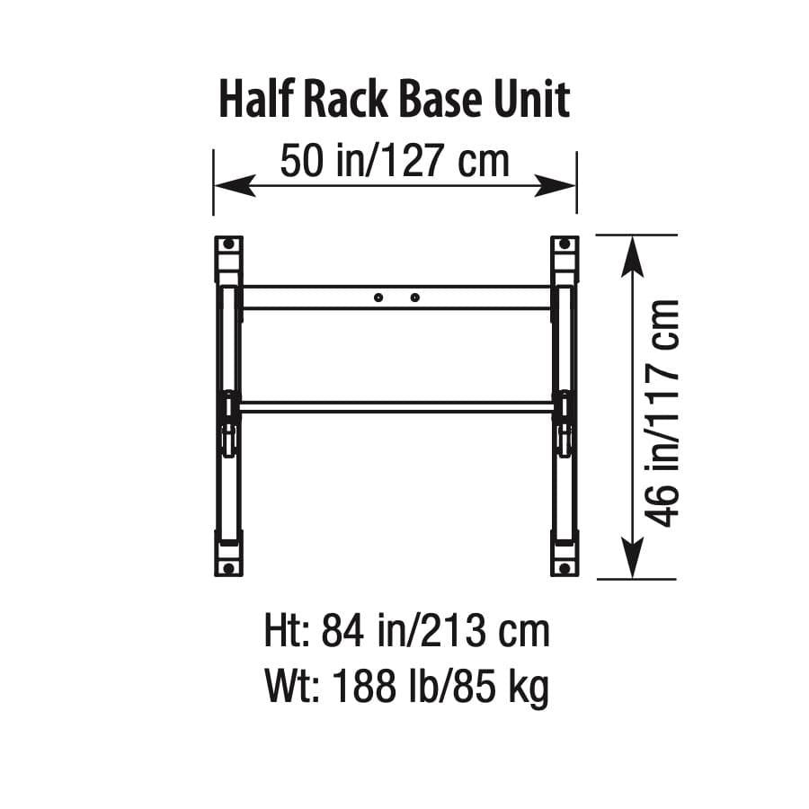 TuffStuff CalGym Half Rack Package (Sold Assembled As Is)