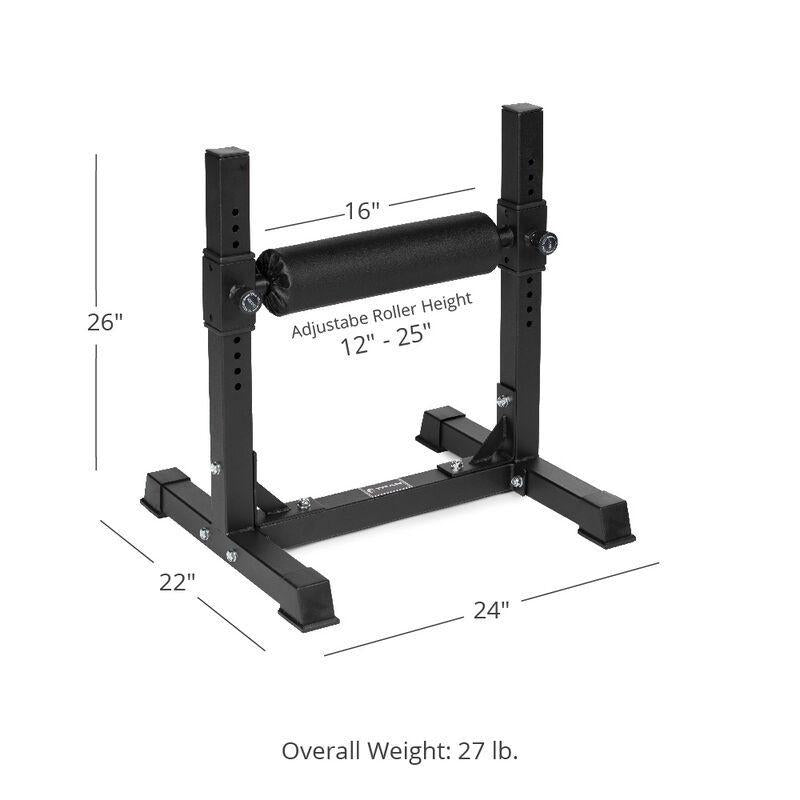 Split squat roller discount stand