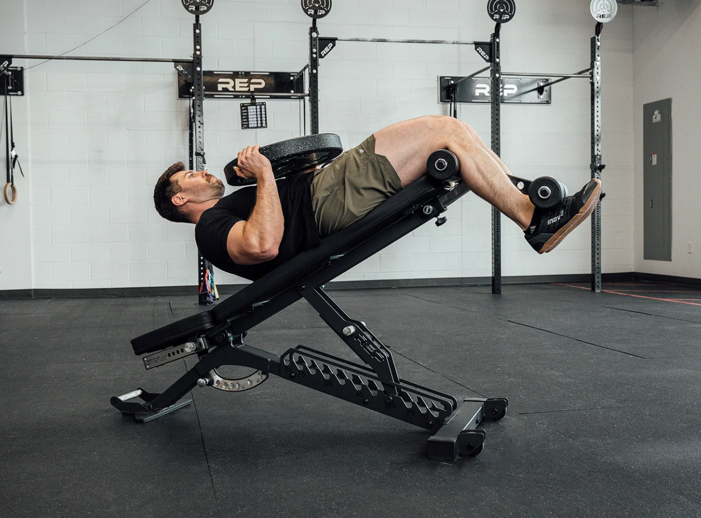 How to use a weight bench with leg rollers sale