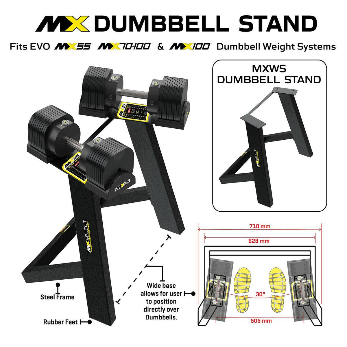 MX Select EVO Dumbbell Stand
