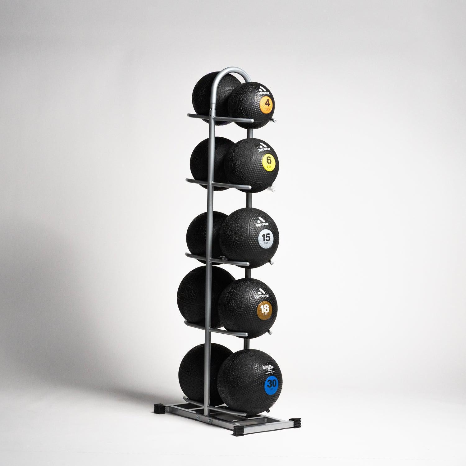 Aeromat Medicine Ball Rack (holds 10) – Total Fitness USA