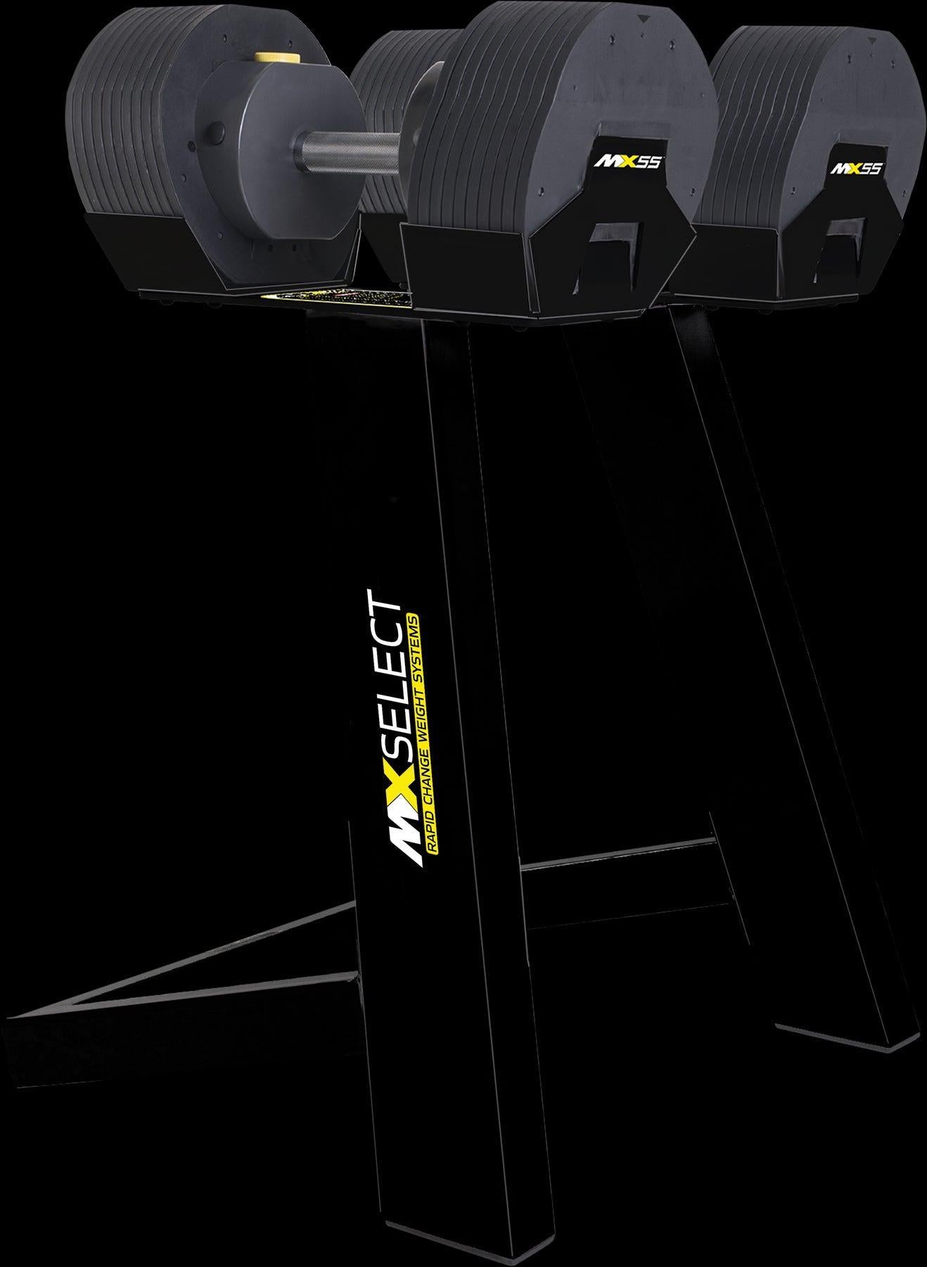 MX85 Rapid Change Adjustable Dumbbells - CLOSEOUT