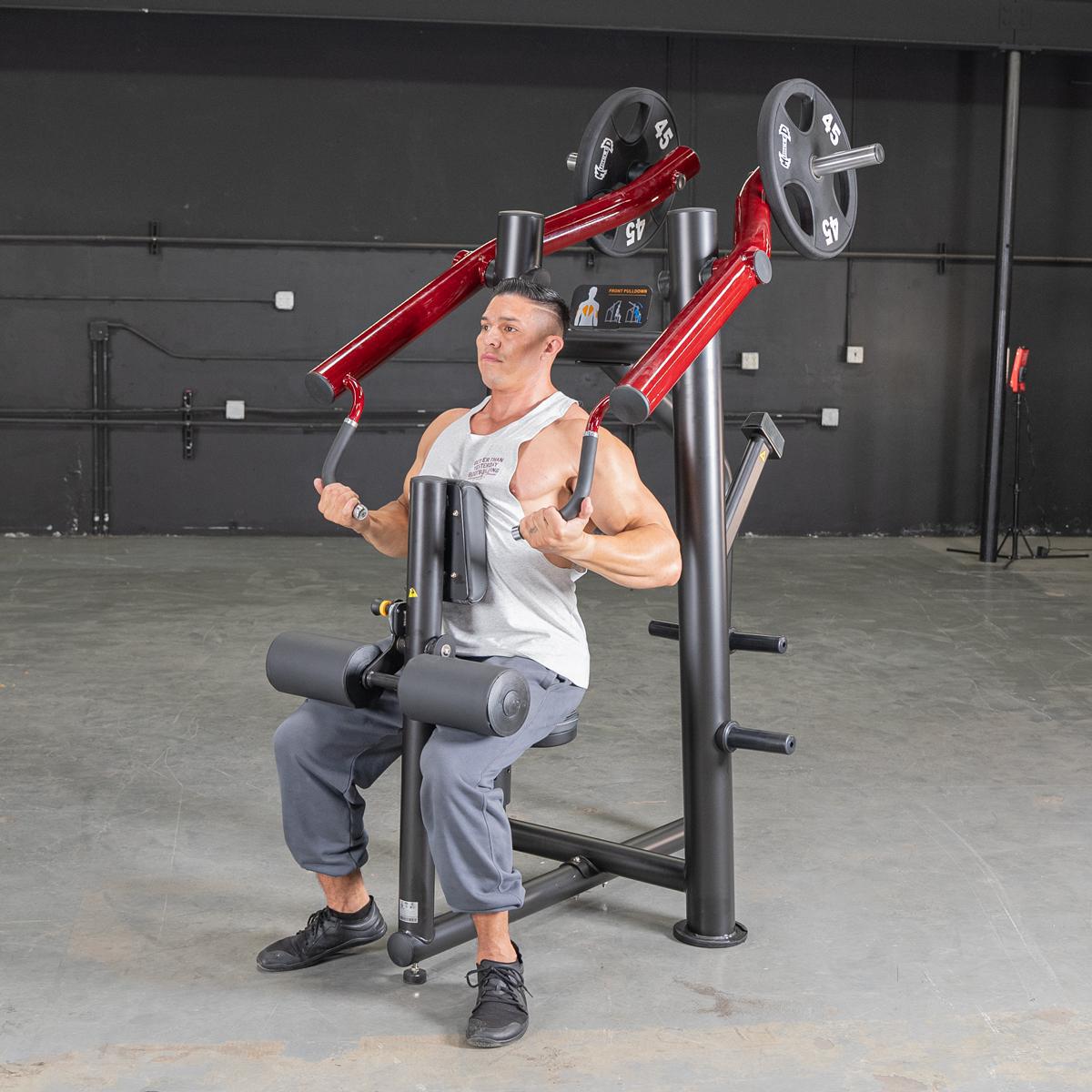 Muscle D Power Leverage V2 Reverse Grip Front Lat Pulldown