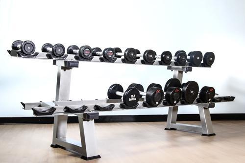 Muscle D 2-Tier Dumbbell Rack (10 Pair Rack)