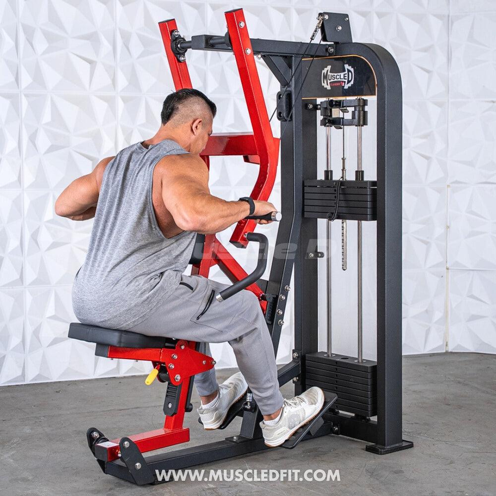 Muscle D Classic V2 Selectorized Seated Row Machine