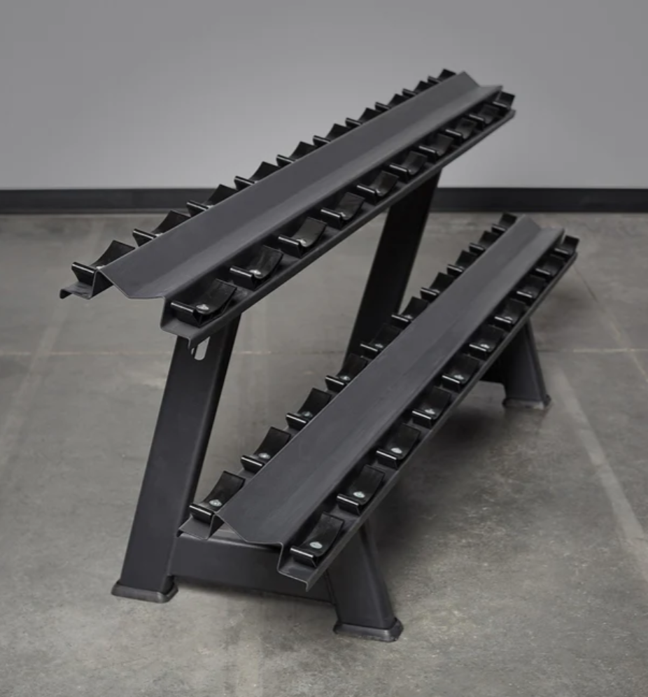 Repforce Dumbbell Racks REP Fitness Victory 2-Tier Dumbbell Rack – Total Fitness USA
