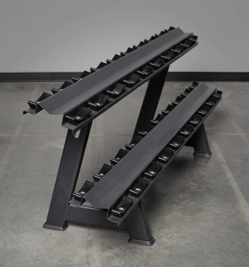 REP Fitness Victory 2-Tier Dumbbell Rack – Total Fitness USA