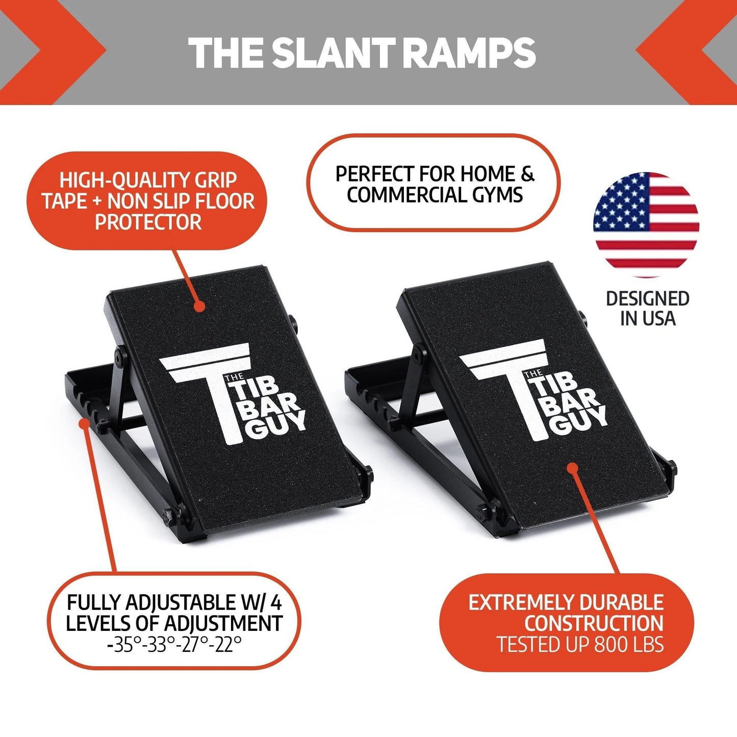 The TIB Bar Guy Adjustable Slant Ramps