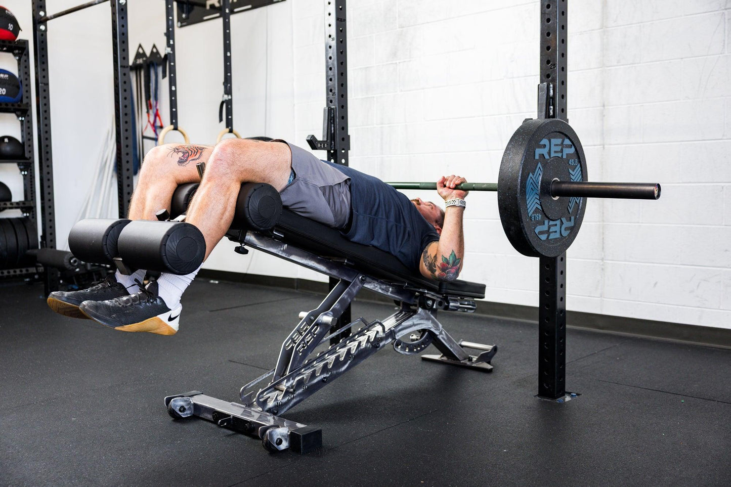 REP Adjustable Bench Leg Roller Attachment 2.0