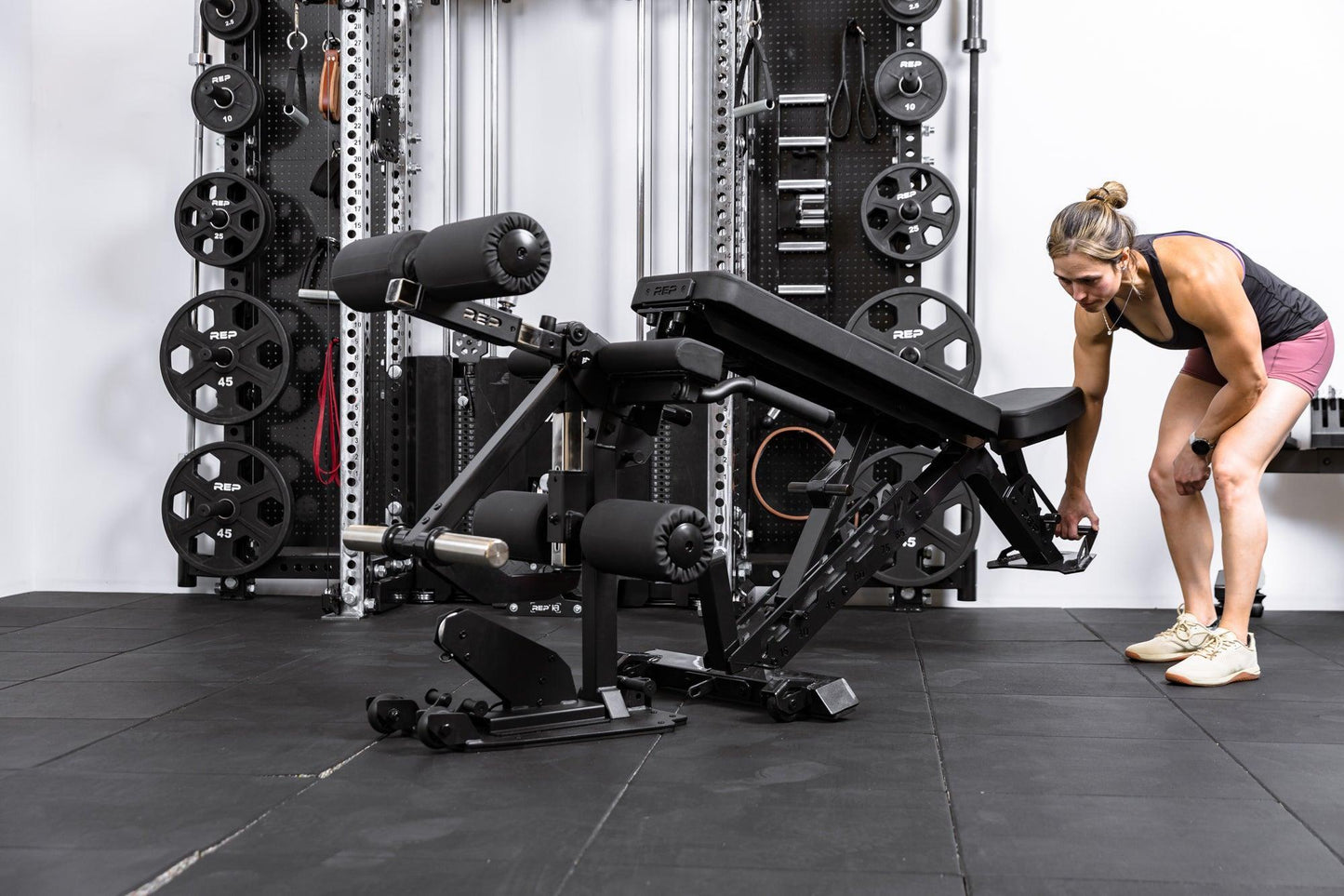 REP Fitness Leg Extension & Leg Curl Bench Attachment
