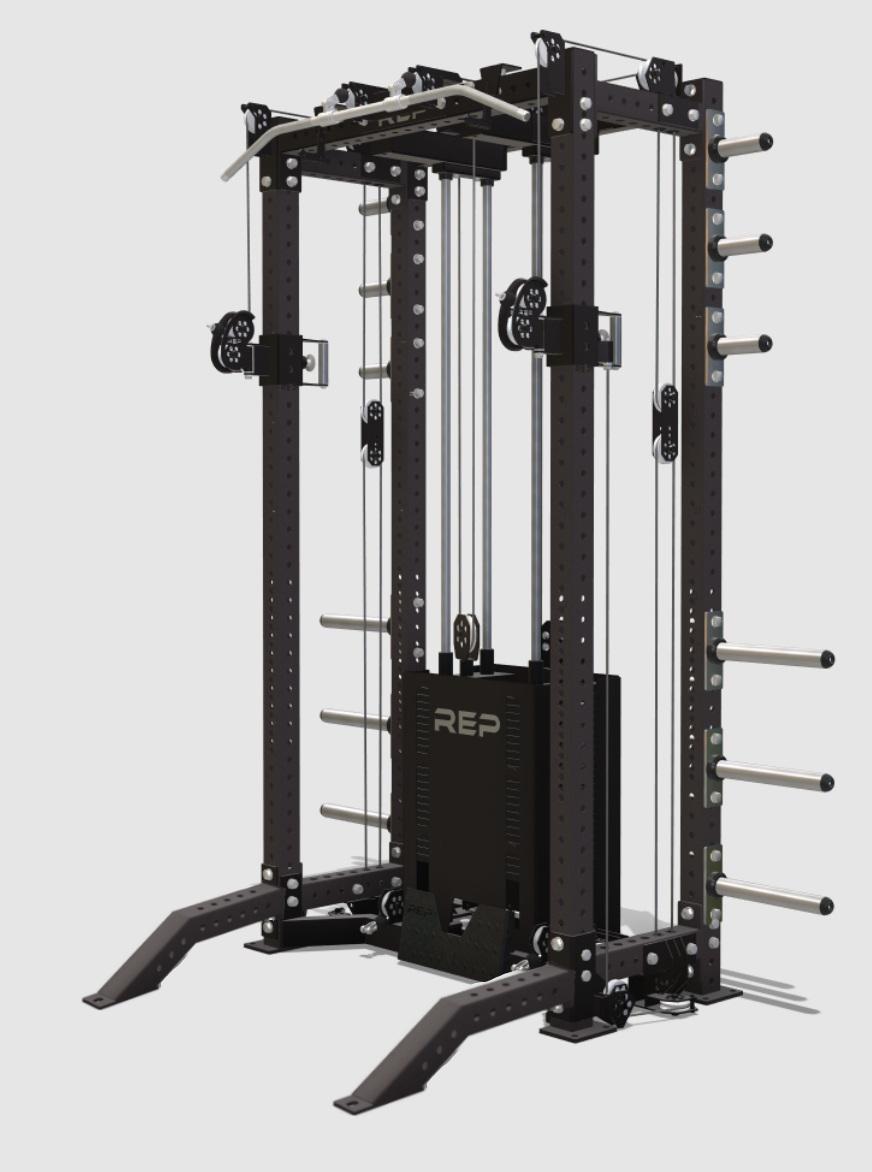 REP Fitness Ares 4000 with 4 Post Power Rack - DISPLAY UNIT