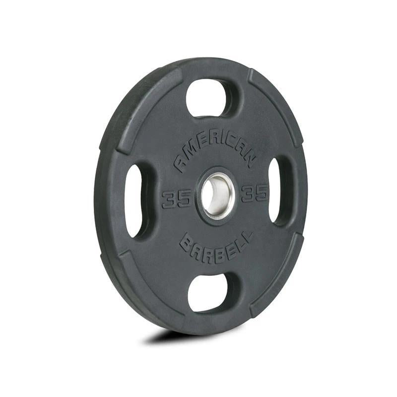 American Barbell Rubber Olympic Grip Plates - CLOSEOUT