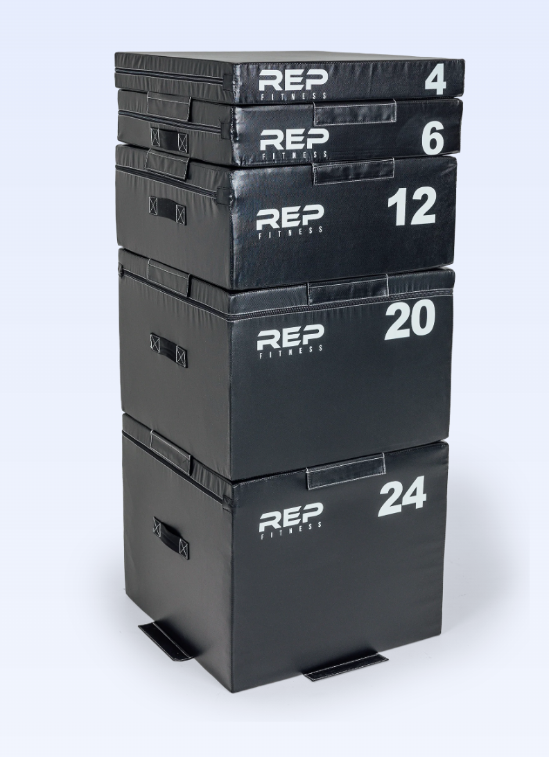 REP Fitness Stackable Soft Foam Plyo Boxes (Full Set) – Total Fitness USA