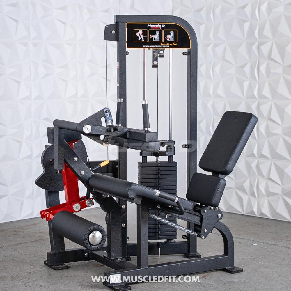 Muscle D Classic V2 Selectorized Seated Leg Curl Machine