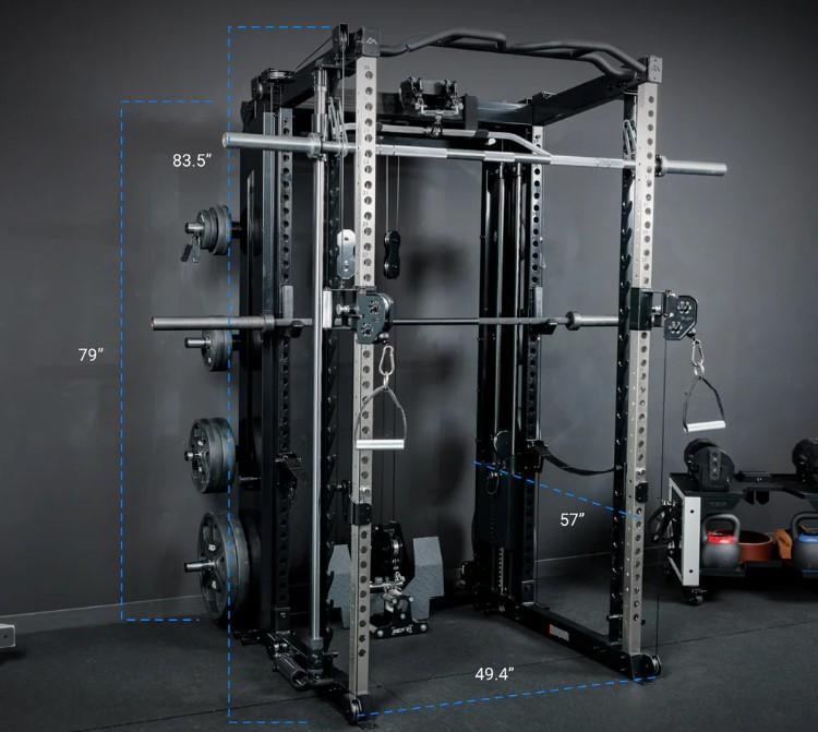 Rep Fitness Altitude Power Rack with Smith and Cable Attachment (Display)